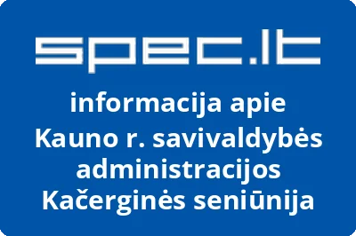 Kauno r. savivaldybės administracijos Kačerginės seniūnija