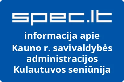 Kauno r. savivaldybės administracijos Kulautuvos seniūnija