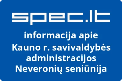 Kauno r. savivaldybės administracijos Neveronių seniūnija