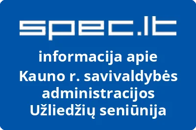 Kauno r. savivaldybės administracijos Užliedžių seniūnija
