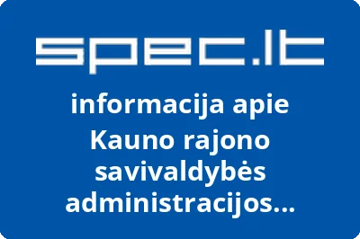 Kauno rajono savivaldybės administracijos Vandžiogalos seniūnija