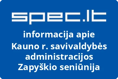 Kauno r. savivaldybės administracijos Zapyškio seniūnija