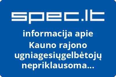 Kauno rajono ugniagesiųgelbėtojų nepriklausoma profesinė sąjunga