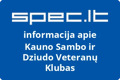 Kauno sambo ir dziudo veteranų klubas