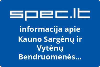 Kauno Sargėnų ir Vytėnų bendruomenės centras | spec.lt
