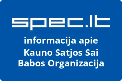 Kauno Satjos Sai Babos organizacija