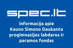 Kauno Simono Daukanto progimnazijos labdaros ir paramos fondas
