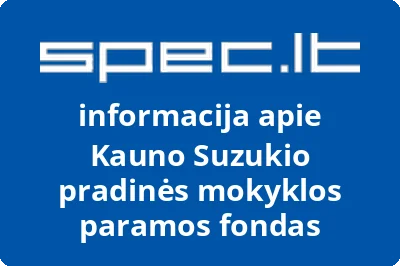 Kauno Suzukio pradinės mokyklos paramos fondas