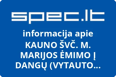 KAUNO ŠVČ. M. MARIJOS ĖMIMO Į DANGŲ (VYTAUTO DIDŽIOJO) REKTORATAS