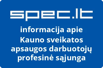 Kauno sveikatos apsaugos darbuotojų profesinė sąjunga