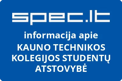 KAUNO TECHNIKOS KOLEGIJOS STUDENTŲ ATSTOVYBĖ