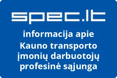 Kauno transporto įmonių darbuotojų profesinė sąjunga