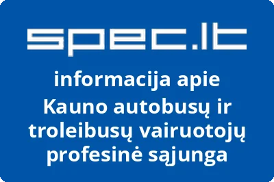 Kauno autobusų ir troleibusų vairuotojų profesinė sąjunga