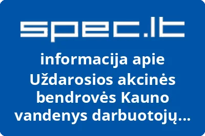 Uždarosios akcinės bendrovės Kauno vandenys darbuotojų profesinė sąjunga