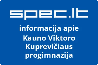 Kauno Viktoro Kuprevičiaus progimnazija