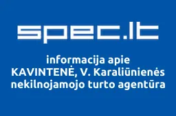 KAVINTENĖ, V. Karaliūnienės nekilnojamojo turto agentūra | spec.lt