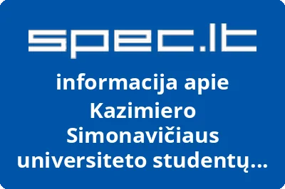 Kazimiero Simonavičiaus universiteto studentų atstovybė