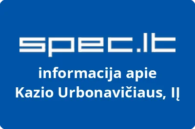 Kazio Urbonavičiaus, IĮ
