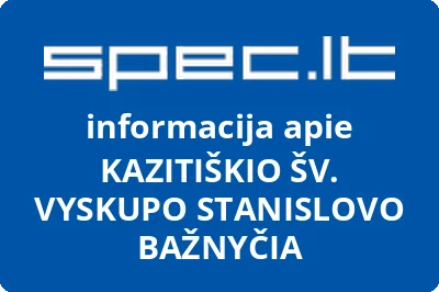 KAZITIŠKIO ŠV. VYSKUPO STANISLOVO BAŽNYČIA