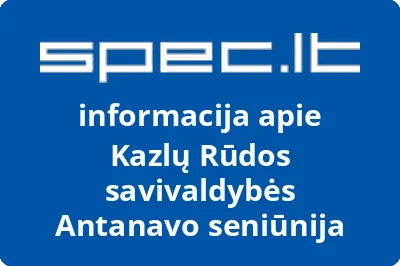 Kazlų Rūdos savivaldybės Antanavo seniūnija