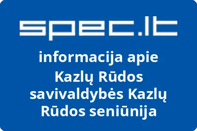 Kazlų Rūdos savivaldybės Kazlų Rūdos seniūnija