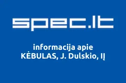 KĖBULAS, J. Dulskio, IĮ | spec.lt