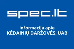 KĖDAINIŲ DARŽOVĖS, UAB | spec.lt