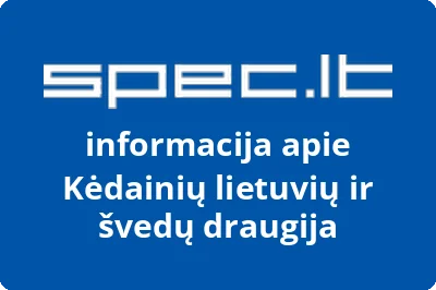 Kėdainių lietuvių ir švedų draugija