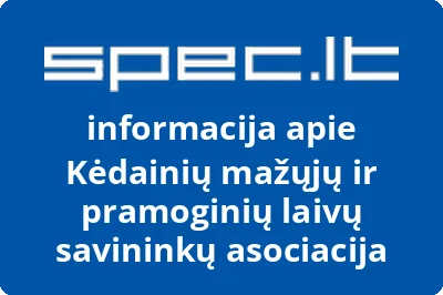 Kėdainių mažųjų ir pramoginių laivų savininkų asociacija
