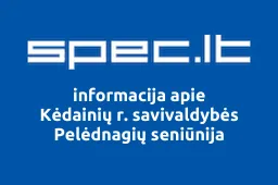 Kėdainių r. savivaldybės Pelėdnagių seniūnija | spec.lt