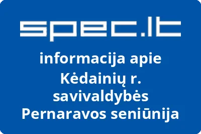 Kėdainių r. savivaldybės Pernaravos seniūnija