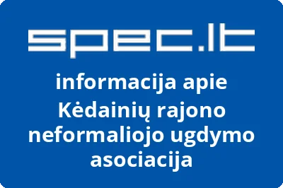 Kėdainių rajono neformaliojo ugdymo asociacija
