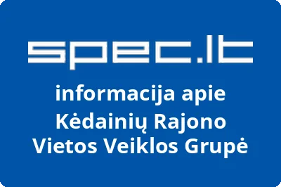 Kėdainių rajono vietos veiklos grupė