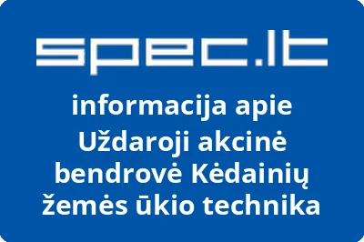 Kėdainių žemės ūkio technika, UAB
