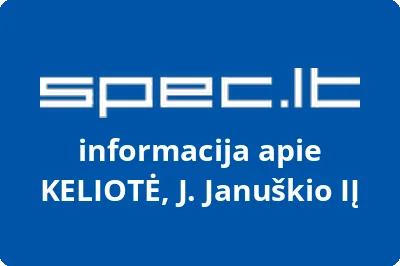KELIOTĖ, J. Januškio, IĮ