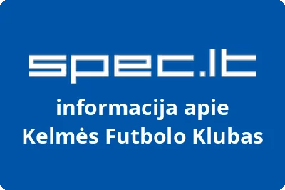 Kelmės futbolo klubas | spec.lt