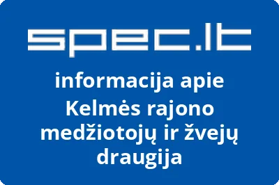 Kelmės rajono medžiotojų ir žvejų draugija