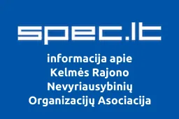 Kelmės Rajono Nevyriausybinių Organizacijų Asociacija