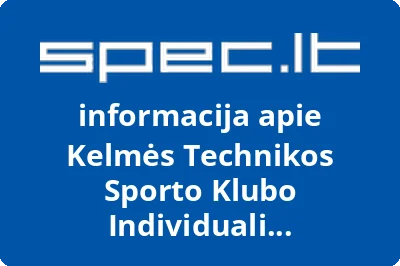 Kelmės Technikos Sporto Klubo Individuali (Personalinė) Įmonė