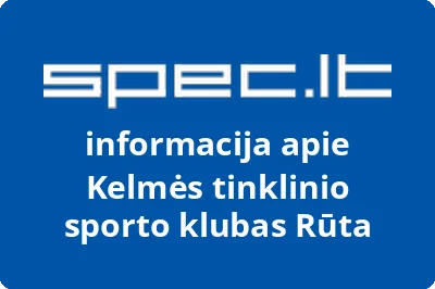 Kelmės tinklinio sporto klubas Rūta