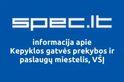 Kepyklos gatvės prekybos ir paslaugų miestelis, VŠĮ | spec.lt