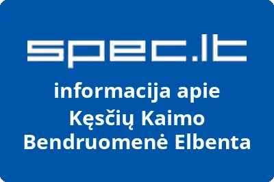 Kęsčių Kaimo Bendruomenė Elbenta