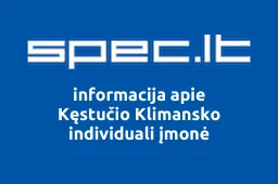 Kęstučio Klimansko individuali įmonė iliustracija