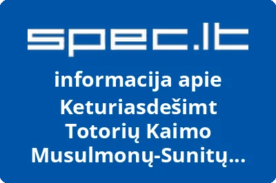 Keturiasdešimt Totorių Kaimo Musulmonų-Sunitų Bendruomenė