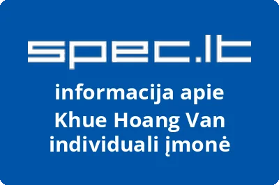 Khue Hoang Van individuali įmonė