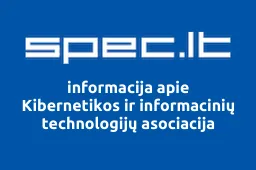 Kibernetikos ir informacinių technologijų asociacija | spec.lt