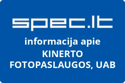 KINERTO FOTOPASLAUGOS, UAB