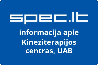 Kineziterapijos centras, UAB