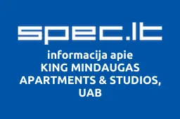 KING MINDAUGAS APARTMENTS & STUDIOS, UAB iliustracija