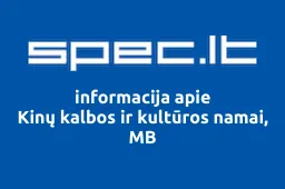 Kinų kalbos ir kultūros namai, MB | spec.lt